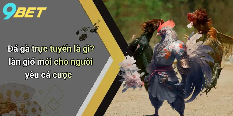 Đá Gà Trực Tuyến: Cá Cược Kịch Tính, Công Bằng Cùng 9bet 1 Đá gà trực tuyến là gì? làn gió mới cho người yêu cá cược